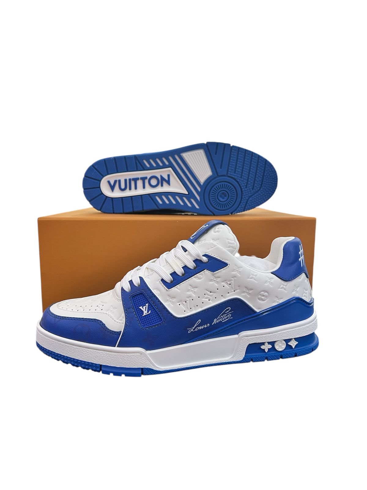 LOUIS VUITTON TRAINER 54 BLUE