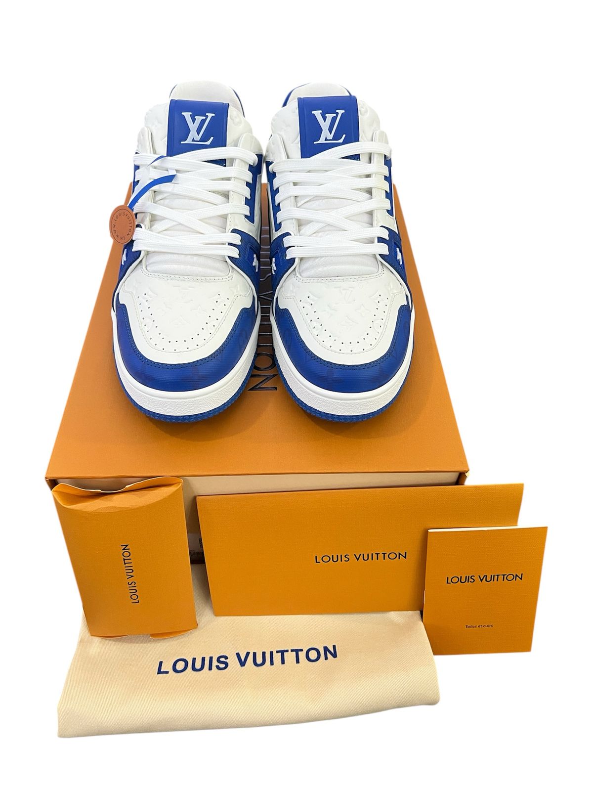 LOUIS VUITTON TRAINER 54 BLUE
