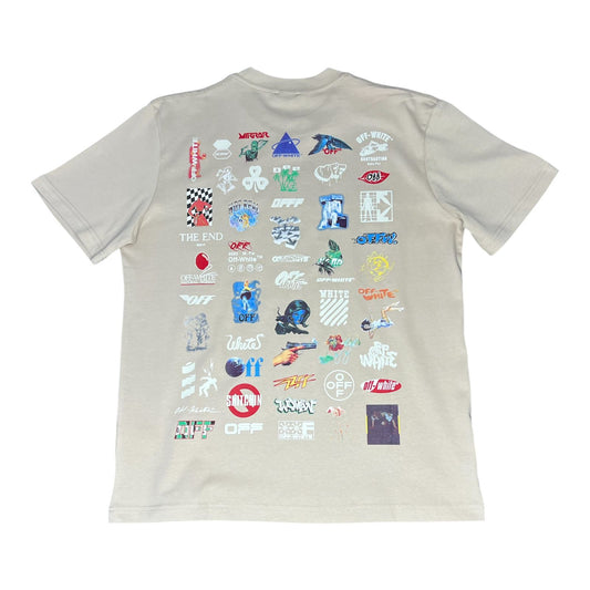 T-shirt estilo "OFF-WHITE"