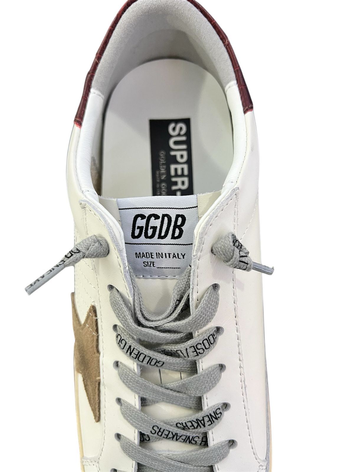 GOLDEN GOOSE ROJO COCODRILO