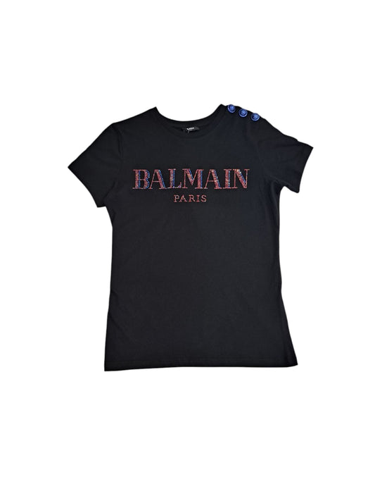 T-SHIRT ESTILO "BALMAIN" DAMA